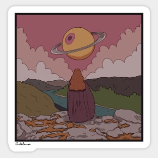 Planet Explorer Sticker